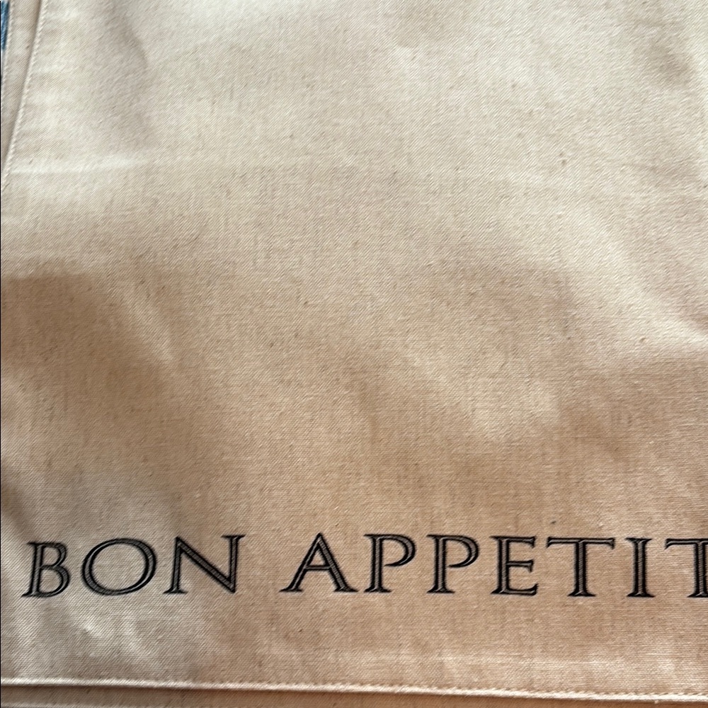 Bon Appetit Tan placemat Total of 3)